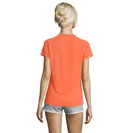 T-shirt Femme Personnalisé Sportif 140g - Sporty Women objet promo petit budget