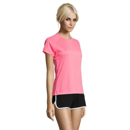 T-shirt Femme Personnalisé Sportif 140g - Sporty Women objet promo petit budget
