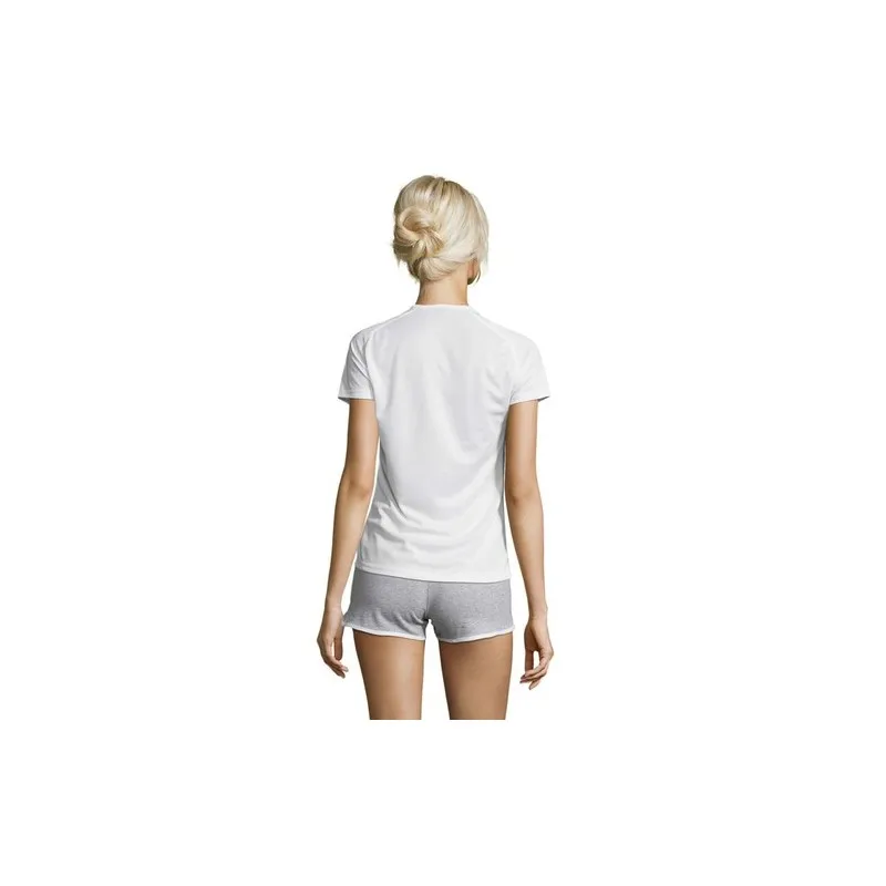 T-shirt Femme Personnalisé Sportif 140g - Sporty Women marquage laser ultra précis