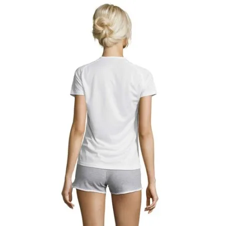 T-shirt Femme Personnalisé Sportif 140g - Sporty Women marquage laser ultra précis