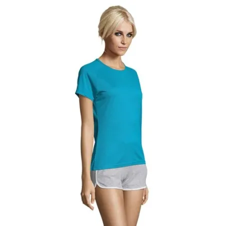 T-shirt Femme Personnalisé Sportif 140g - Sporty Women objet publicitaire robuste