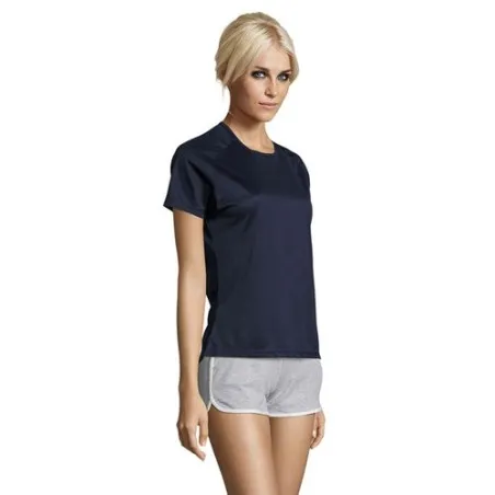 T-shirt Femme Personnalisé Sportif 140g - Sporty Women marquage laser ultra précis
