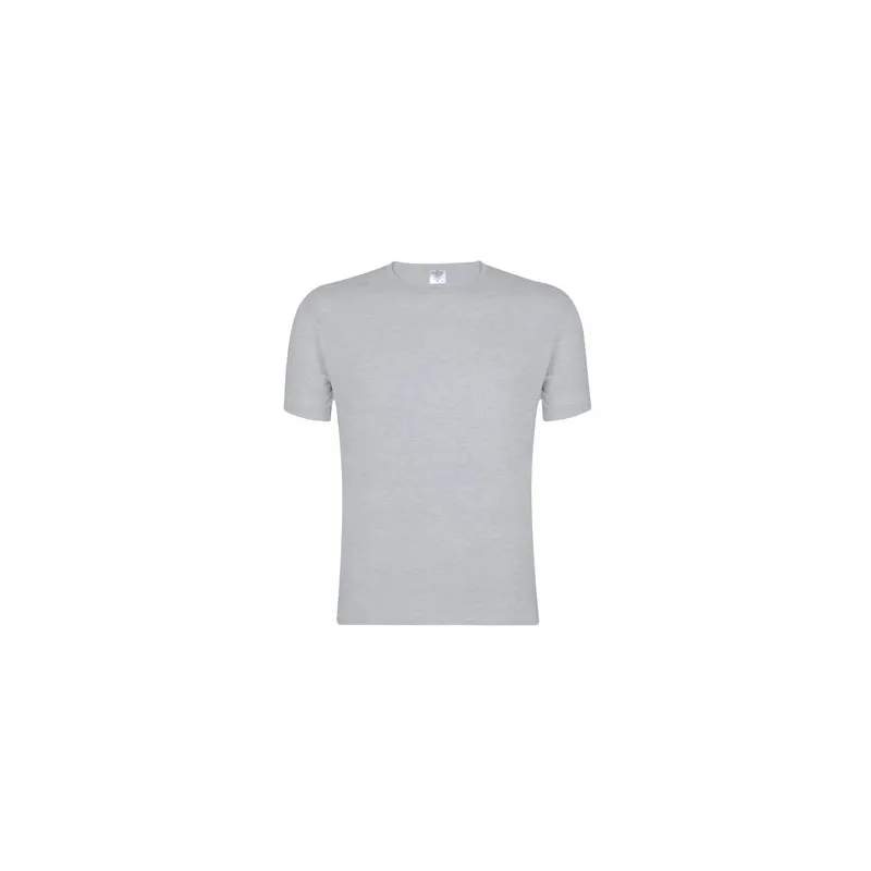 T-Shirt Adulte Couleur Personnalisé MC180 "keya" Matières : coton Taille textile : XL Couleurs : gris marquage couleur éclatante