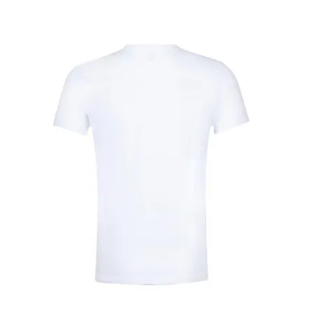 T-Shirt Blanc Personnalisé Adulte MC150 "keya" Matières : aluminium Couleurs : bleu objet promo petit budget