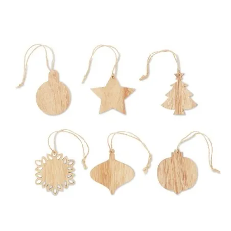 Décorations uniques en bois pour Noël - Cadeaux CHRISET Taille textile : XL Couleurs : noir