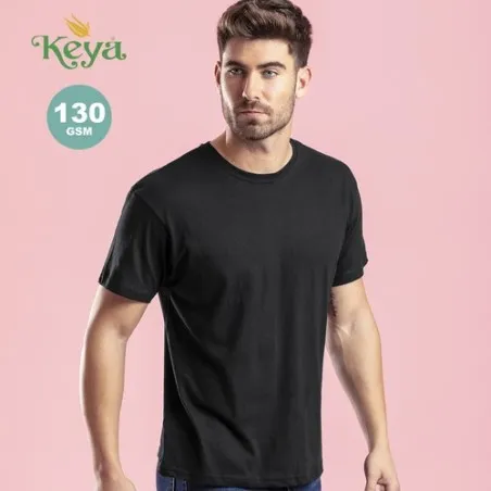 T-Shirt Adulte Personnalisable en Coton Doux Couleur "keya" MC130 Matières : polyester Couleurs : fuchsia cadeau collaborateur p