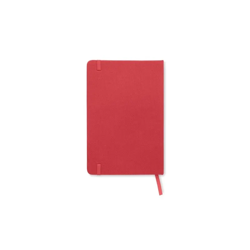 Carnet A5 écologique en couverture RPET 600D - NOTE RPET MO9966 Matières : papier Couleurs : blanc impression haute définition