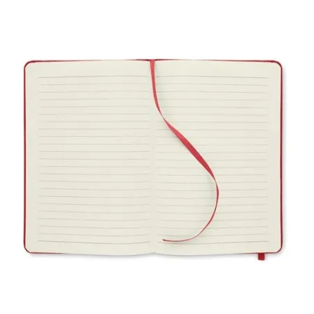 Carnet A5 écologique en couverture RPET 600D - NOTE RPET MO9966 Matières : papier Couleurs : blanc cadeau client original