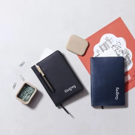 Bloc Notes Personnalisé Écologique Paldon - Papeterie Matières : polyester Taille textile : XL Couleurs : noir personnalisation 