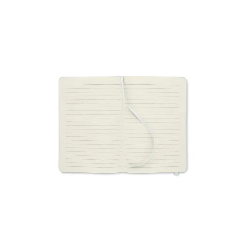 Carnet A5 écologique en couverture RPET 600D - NOTE RPET MO9966 Matières : PET recyclé Couleurs : gris chiné objet publicitaire 