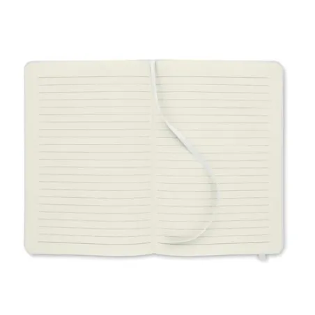 Carnet A5 écologique en couverture RPET 600D - NOTE RPET MO9966 Matières : PET recyclé Couleurs : gris chiné objet publicitaire 
