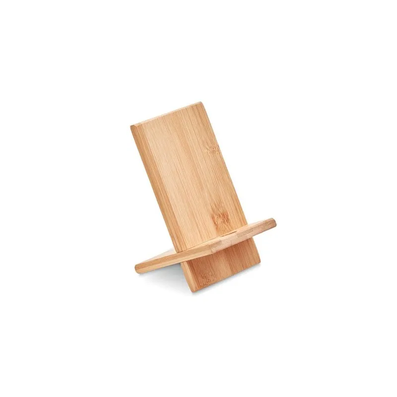 Support de téléphone écologique en bambou WHIPPY Matières : plastique Couleurs : transparent