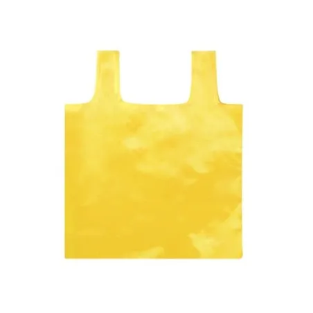 Sac Pliable Écologique et Pratique Restun Couleurs : jaune impression logo haute qualité