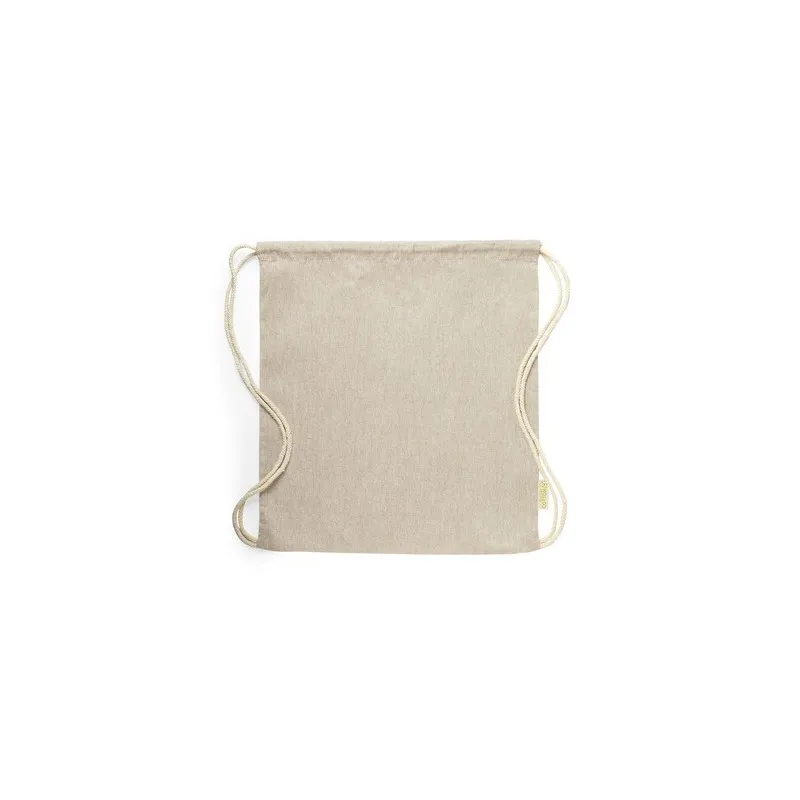 Sac à Dos Éco-Responsable Pratique Personnalisé Konim Matières : polyester Couleurs : beige impression haute définition