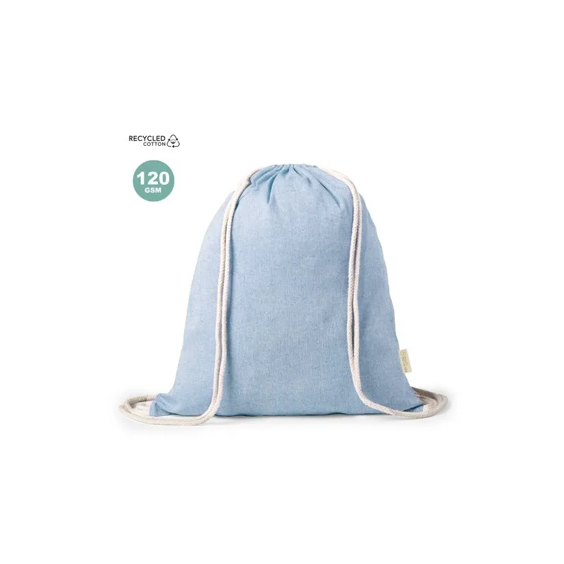 Sac à Dos Éco-Responsable Pratique Personnalisé Konim Matières : polypropylène (PP) Couleurs : bleu impression logo haute qualit