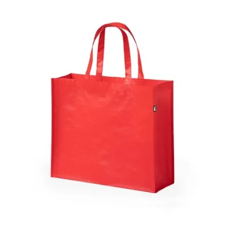 Sac Écologique de Shopping en RPET Personnalisé Kaiso pas cher Matières : polyester Couleurs : bleu objet promo petit budget