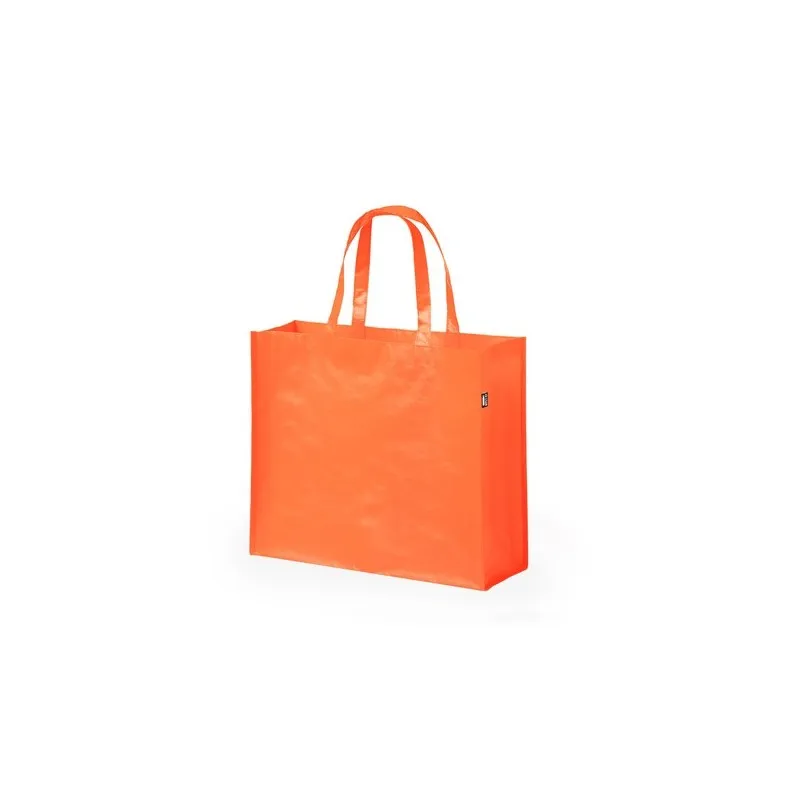Sac Écologique de Shopping en RPET Personnalisé Kaiso pas cher Matières : polyester Couleurs : orange objet publicitaire robuste