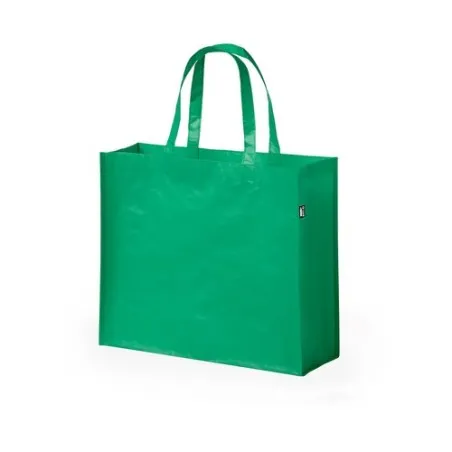 Sac Écologique de Shopping en RPET Personnalisé Kaiso pas cher Couleurs : noir marquage couleur éclatante