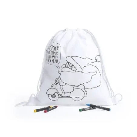 Sac à Dos Kertran - Noël Coloré pour Enfants Personnalisé