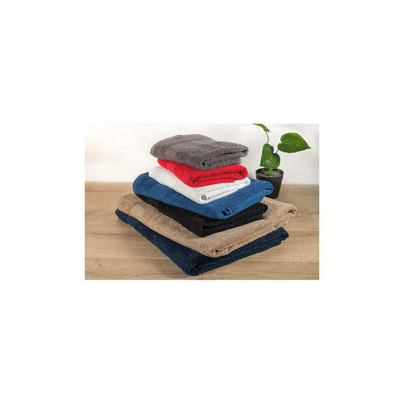 Serviette Coton Bio 180x100 MERRY - Écologique et Douce Personnalisé