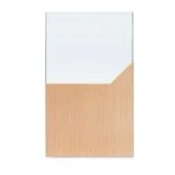 Plaque Trophée ZEAL en Cristal Personnalisé 2