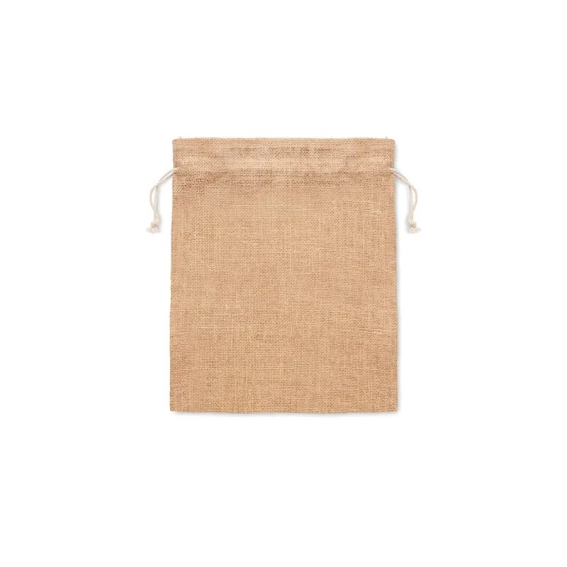 Petit Sac Cadeau en Jute - Écologique et Élégant