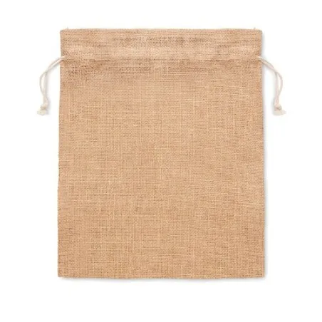 Petit Sac Cadeau en Jute - Écologique et Élégant