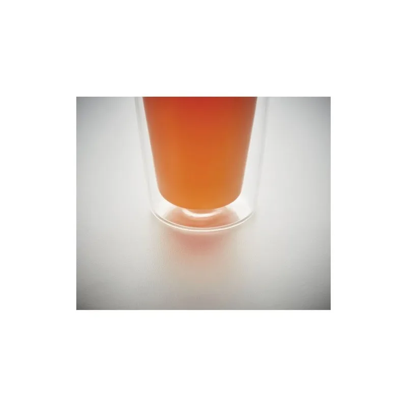 Verre en borosilicate Personnalisé 350ml BIELO TUMBLER Matières : bois Couleurs : doré marquage laser ultra précis