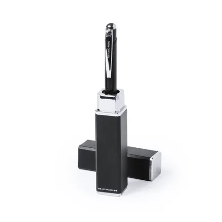 Stylo Publicitaire Personnalisé Écologique Helmor Matières : aluminium Couleurs : bleu clair personnalisation rapide en France