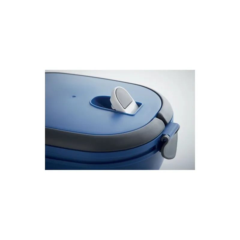 Lunch Box Hermétique Personnalisée en PP - LUX LUNCH Matières : polypropylène (PP) Couleurs : marron marquage couleur éclatante