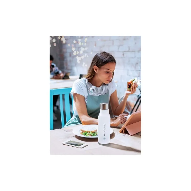 Bouteille RPET 600ml GLACIER - Écologique et Pratique écologique personnalisé