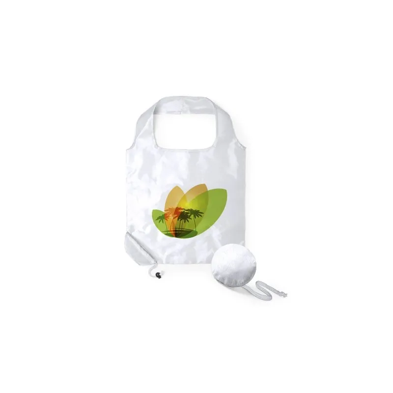 Sac Pliable Écologique Personnalisé pas cher - Idéal pour vos Courses Dayfan Matières : coton Couleurs : bleu goodies publicitai