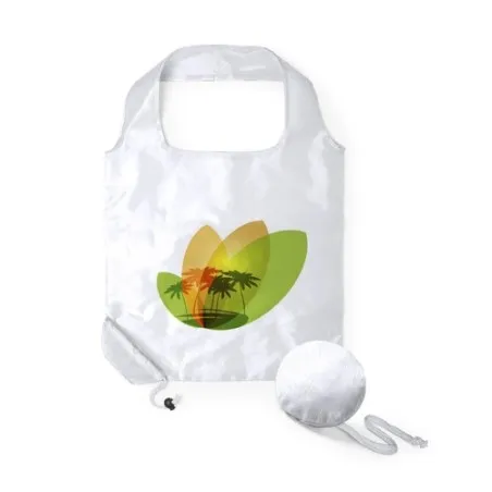 Sac Pliable Écologique Personnalisé pas cher - Idéal pour vos Courses Dayfan Matières : coton Couleurs : orange personnalisation