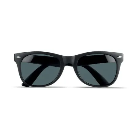 Lunettes de soleil Écologiques en liège Personnalisées PALOMA Matières : EVA Couleurs : noir personnalisable avec votre logo