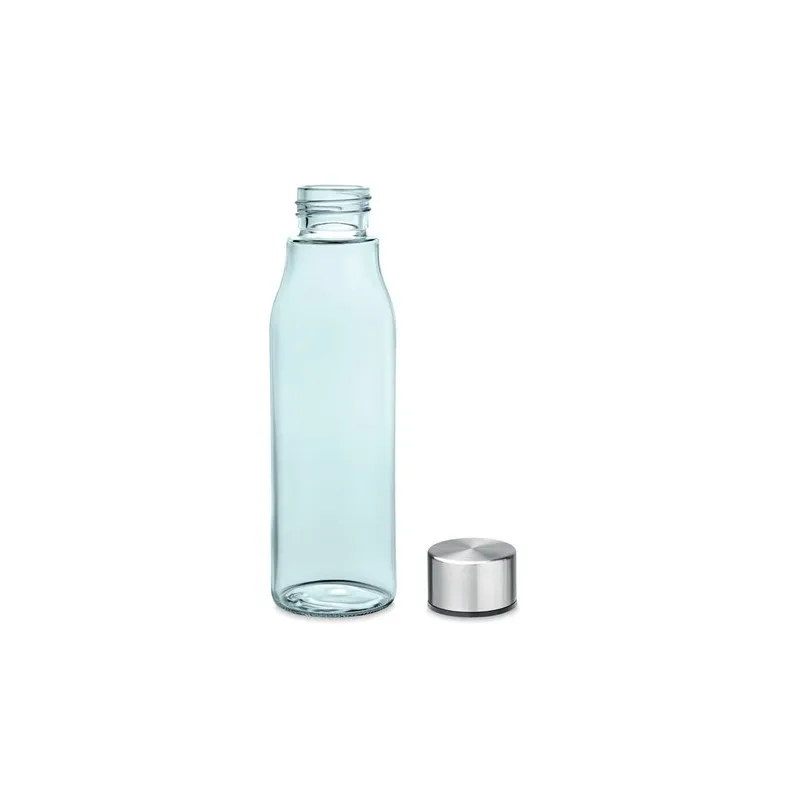 Bouteille en verre écologique 500 ml Cadeau personnalisé VENICE Matières : PVC Couleurs : rouge marquage laser ultra précis