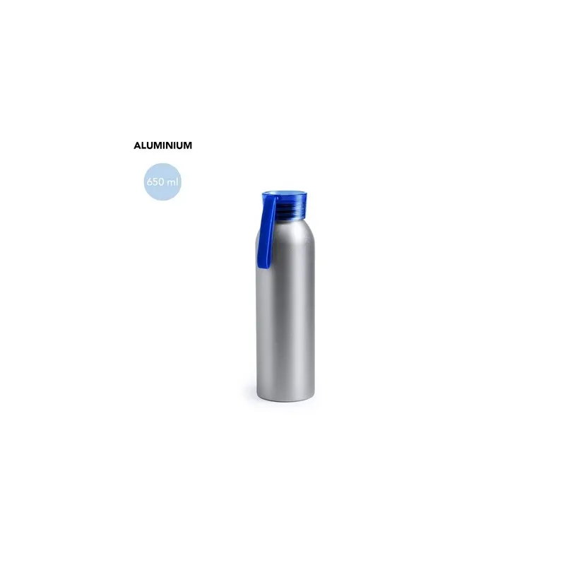 Gourde Publicitaire Écologique 650 ml Tukel Matières : bambou Couleurs : bleu clair cadeau collaborateur premium