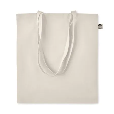 Sac shopping écologique en coton organique ZIMDE Matières : aluminium Couleurs : rouge
