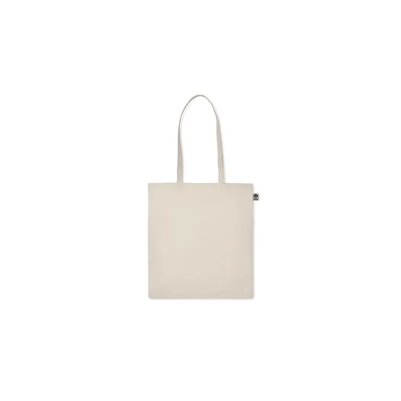 Sac shopping écologique en coton organique ZIMDE Matières : aluminium Couleurs : rouge personnalisable avec votre logo