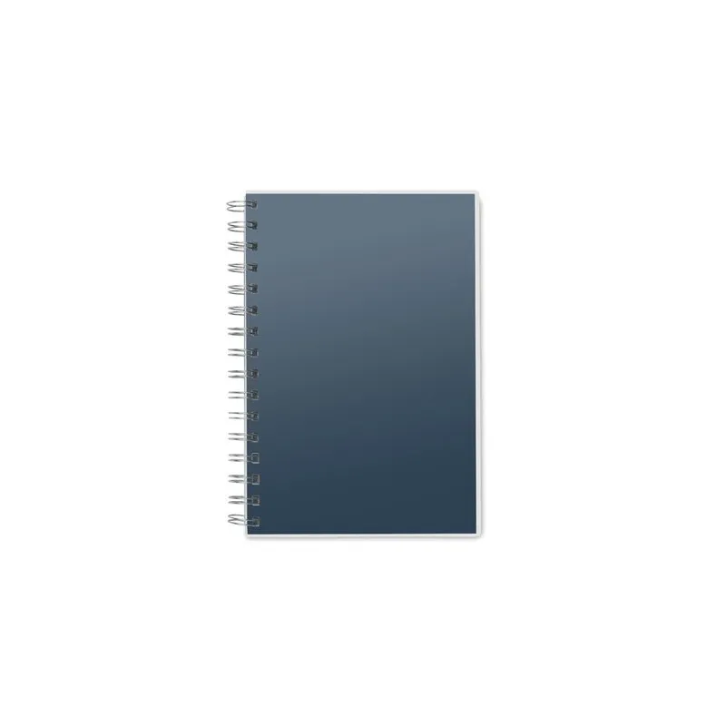 Carnet A5 Écologique à Spirales en RPET ANOTATE Taille textile : XS Couleurs : bleu royal goodies publicitaire événementiel
