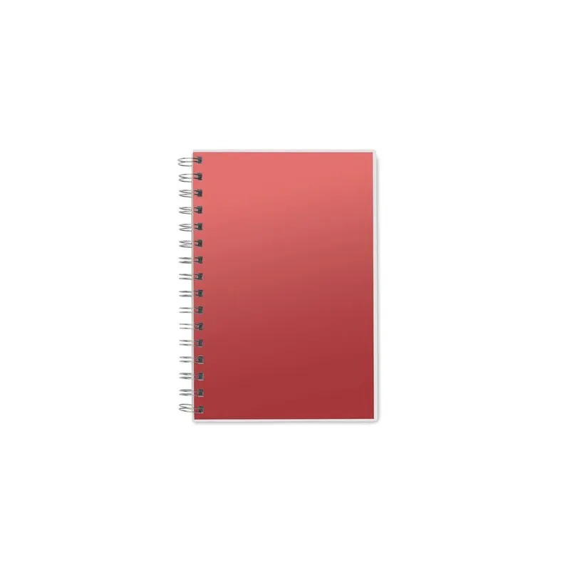 Carnet A5 Écologique à Spirales en RPET ANOTATE Taille textile : XXL Couleurs : bleu royal personnalisable avec votre logo