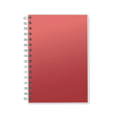 Carnet A5 Écologique à Spirales en RPET ANOTATE Taille textile : XXL Couleurs : bleu royal personnalisable avec votre logo