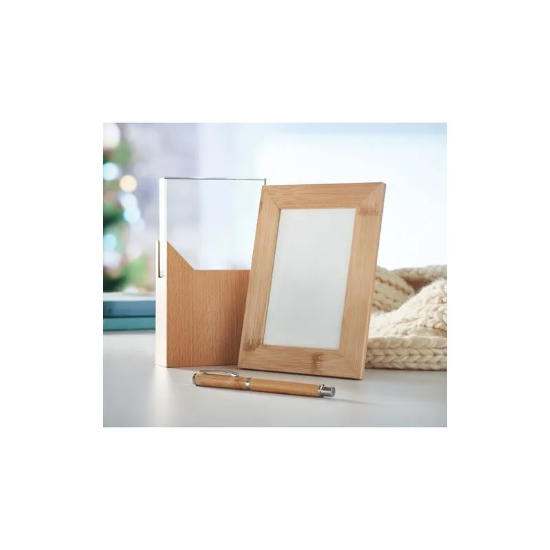 Cadre Photo en Bambou GAZO - Élégance Naturelle