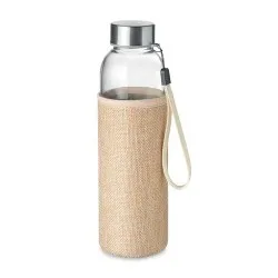 Bouteille écologique de 500 ml avec housse en jute - UTAH TOUCH Matières : bambou