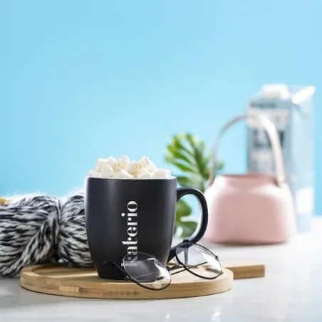 Tasse en Céramique Personnalisable Mabery Matières : PET recyclé Couleurs : blanc cadeau affaires élégant