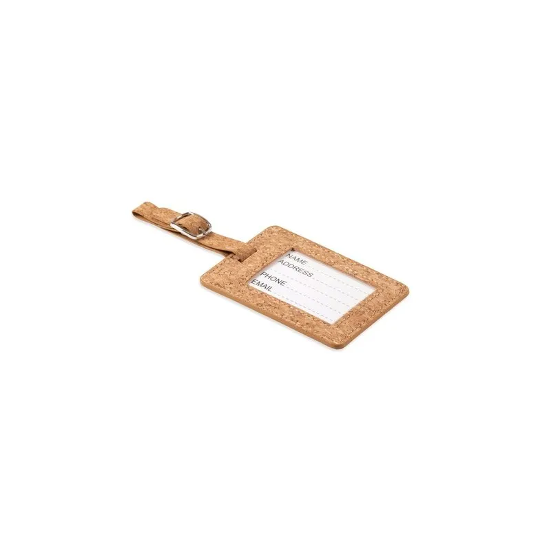 Étiquette à Bagage en Liège COCO - Élégance Écologique