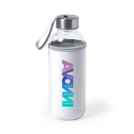 Gourde Personnalisée Écologique pour le Sport - Dokath Matières : acier inoxydable Couleurs : gris livraison express 24h 48h