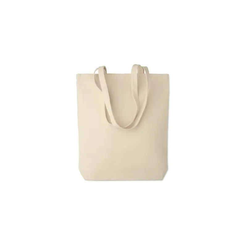 Sac shopping écologique en toile personnalisé | RASSA Matières : coton Taille textile : M Couleurs : orange personnalisable avec