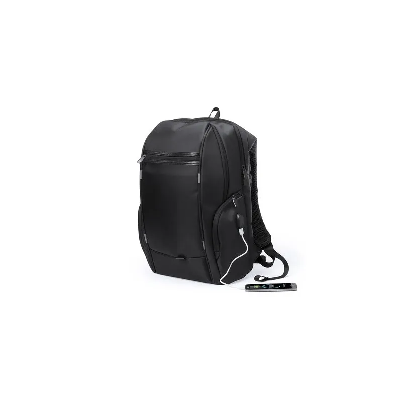 Sac à Dos Personnalisé pour Professionnels Pas Cher Zircan Matières : nylon Couleurs : blanc marquage laser ultra précis