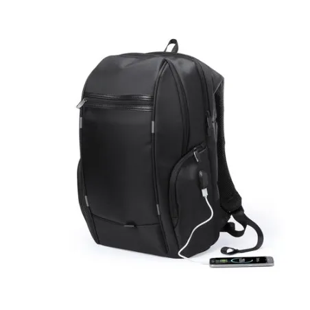 Sac à Dos Personnalisé pour Professionnels Pas Cher Zircan Matières : nylon Couleurs : blanc marquage laser ultra précis