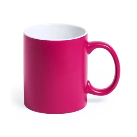 Mug Personnalisé Publicitaire Tasse Lousa Matières : caoutchouc Couleurs : rouge goodies publicitaire durable
